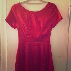 Tobi Red mini dress